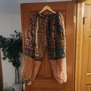 Colorful Women's Patchwork Joggers